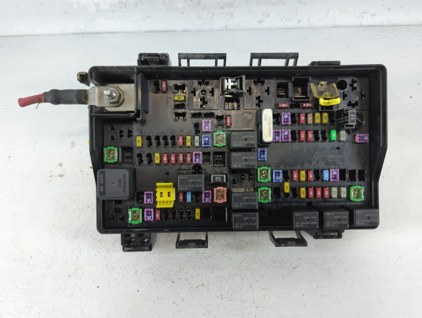 2022 Dodge Ram 1500 Fusebox Fuse Box Panel Relay Module P/N:68580831AA Fits OEM Used Auto Parts - Oemusedautoparts1.com