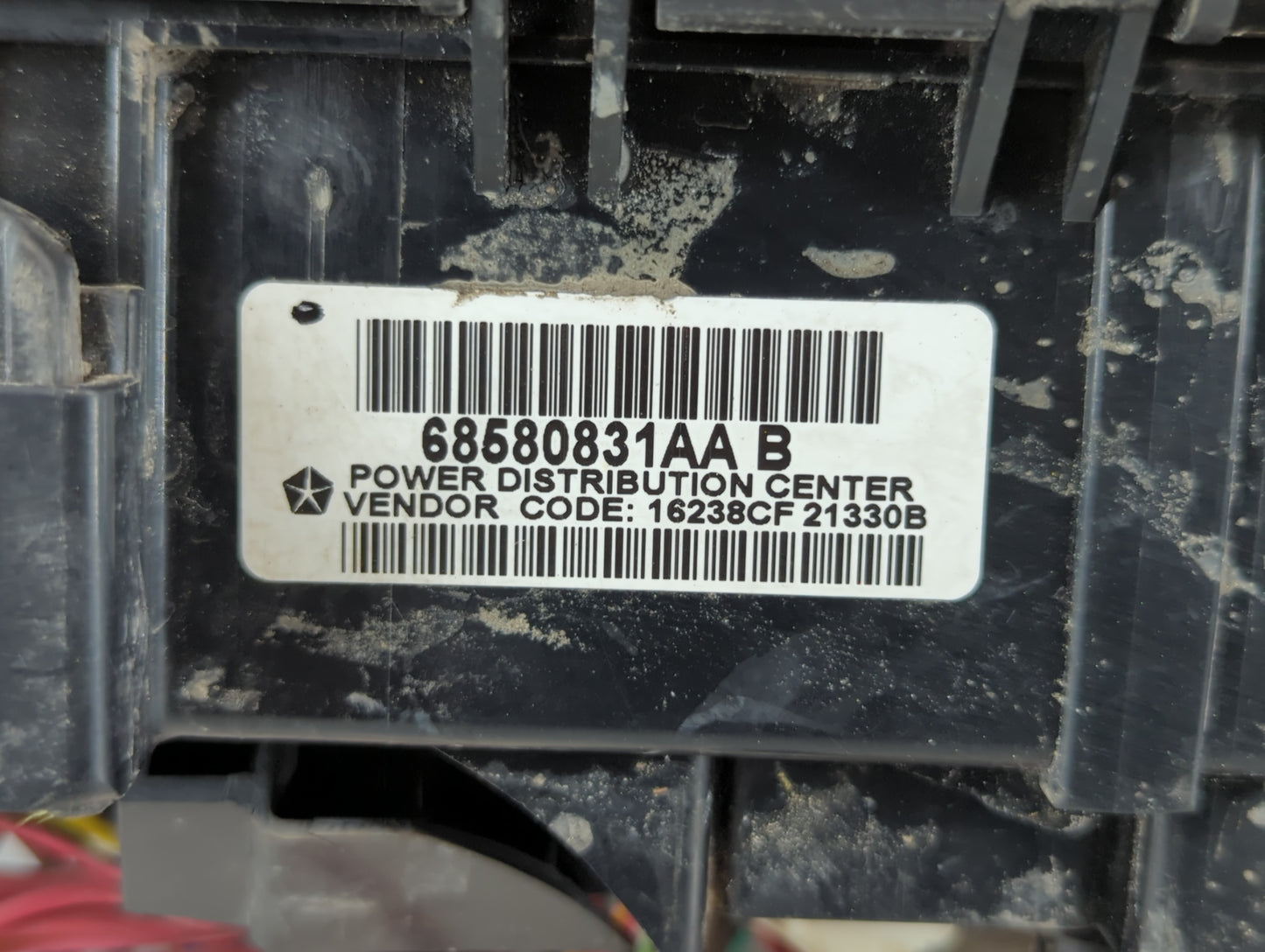 2022 Dodge Ram 1500 Fusebox Fuse Box Panel Relay Module P/N:68580831AA Fits OEM Used Auto Parts - Oemusedautoparts1.com