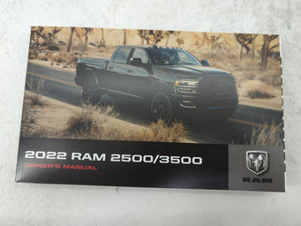 compare product 2022 Dodge Ram 2500 Owners Manual Book Guide P/N:22_DJD2_OM_EN_USC OEM Used Auto Parts