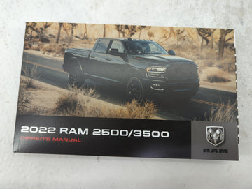 2022 Dodge Ram 2500 Owners Manual Book Guide P/N:22_DJD2_OM_EN_USC OEM Used Auto Parts - Oemusedautoparts1.com