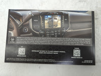 2022 Dodge Ram 2500 Owners Manual Book Guide P/N:22_DJD2_OM_EN_USC OEM Used Auto Parts - Oemusedautoparts1.com