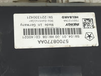2022 Dodge Ram 3500 PCM Engine Control Computer ECU ECM PCU OEM P/N:57008770AA, 79201270AA Fits Fits 2019 2020 2021 OEM Used