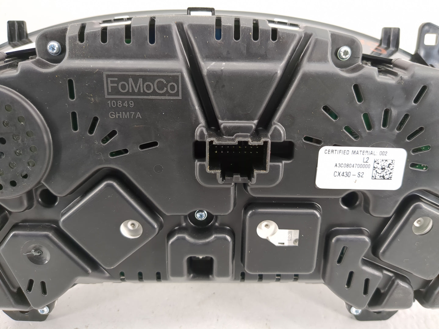 2021-2022 Ford Bronco Instrument Cluster Speedometer Gauges P/N:MX457340-2950 M1PT-10849-ANF Fits Fits 2021 2022 OEM Used Au
