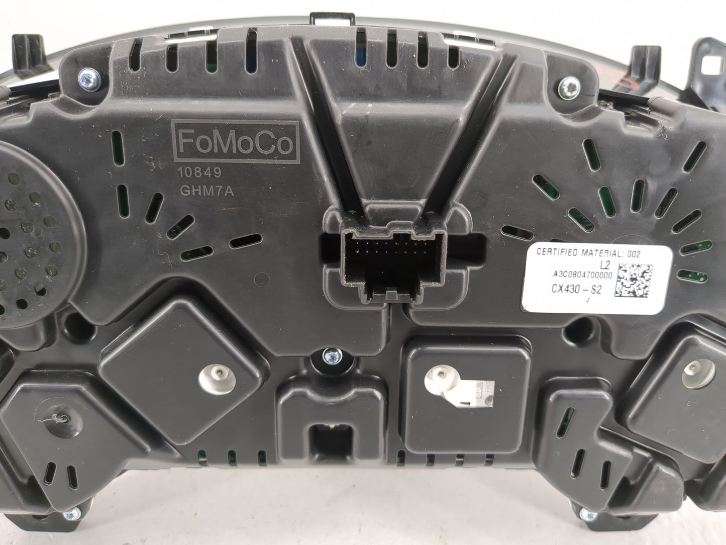 2021-2022 Ford Bronco Instrument Cluster Speedometer Gauges P/N:MX457340-2950 M1PT-10849-ANF Fits Fits 2021 2022 OEM Used Au