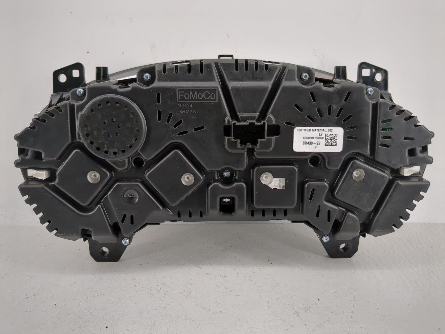 2021-2022 Ford Bronco Instrument Cluster Speedometer Gauges P/N:MX457340-2950 M1PT-10849-ANF Fits Fits 2021 2022 OEM Used Au