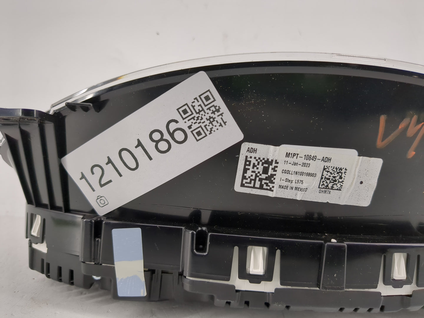 2021-2022 Ford Bronco Instrument Cluster Speedometer Gauges P/N:MX457340-2950 M1PT-10849-ANF Fits Fits 2021 2022 OEM Used Au