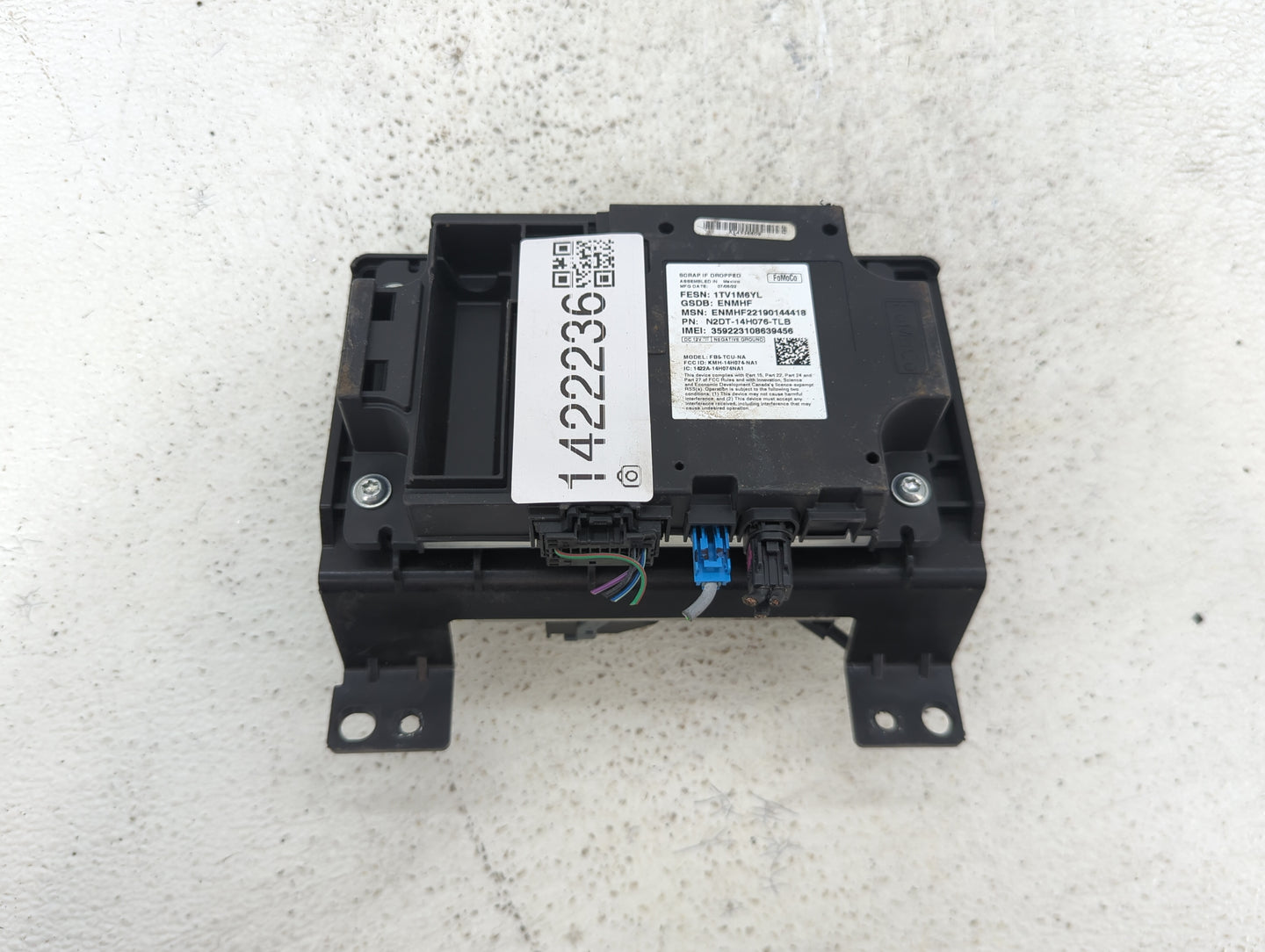 2022 Ford Bronco Am Fm Cd Player Radio Receiver - Oemusedautoparts1.com