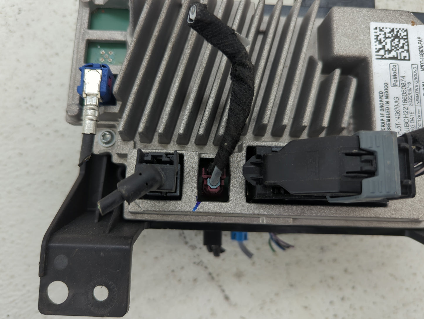 2022 Ford Bronco Am Fm Cd Player Radio Receiver - Oemusedautoparts1.com