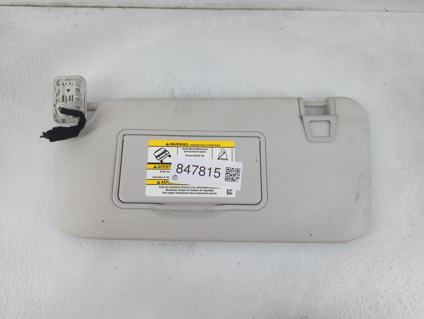2021-2022 Ford Bronco Sun Visor Shade Replacement Driver Left Mirror Fits Fits 2021 2022 OEM Used Auto Parts - Oemusedautopa