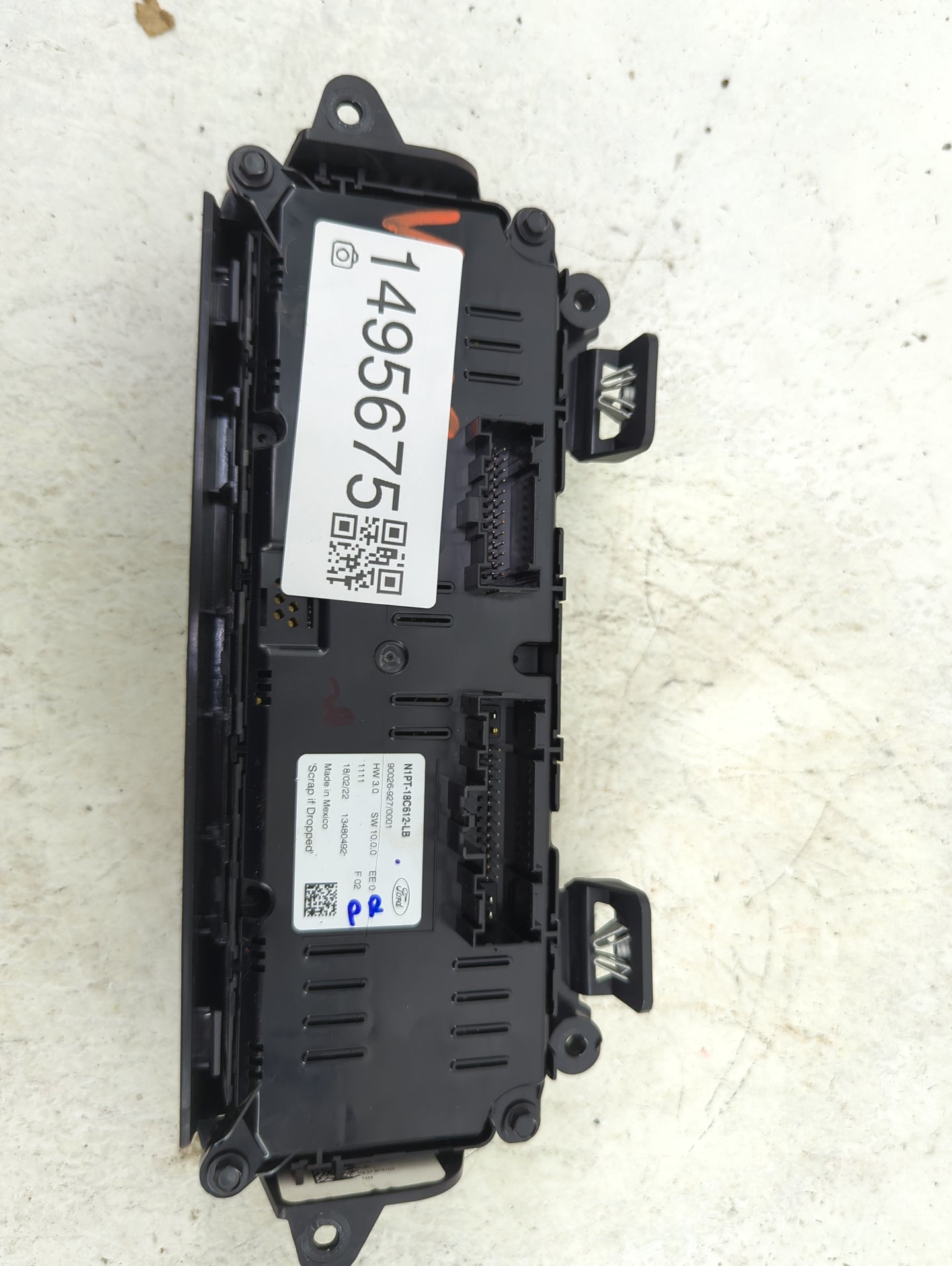 2022 Ford Bronco Sport Climate Control Module Temperature AC/Heater Replacement P/N:N1PT-18C612-LB 90026-927/0001 Fits OEM U