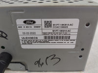 2022 Ford Bronco Sport Radio AM FM Cd Player Receiver Replacement P/N:M1PT-18K810-AC Fits Fits 2021 OEM Used Auto Parts - Oe