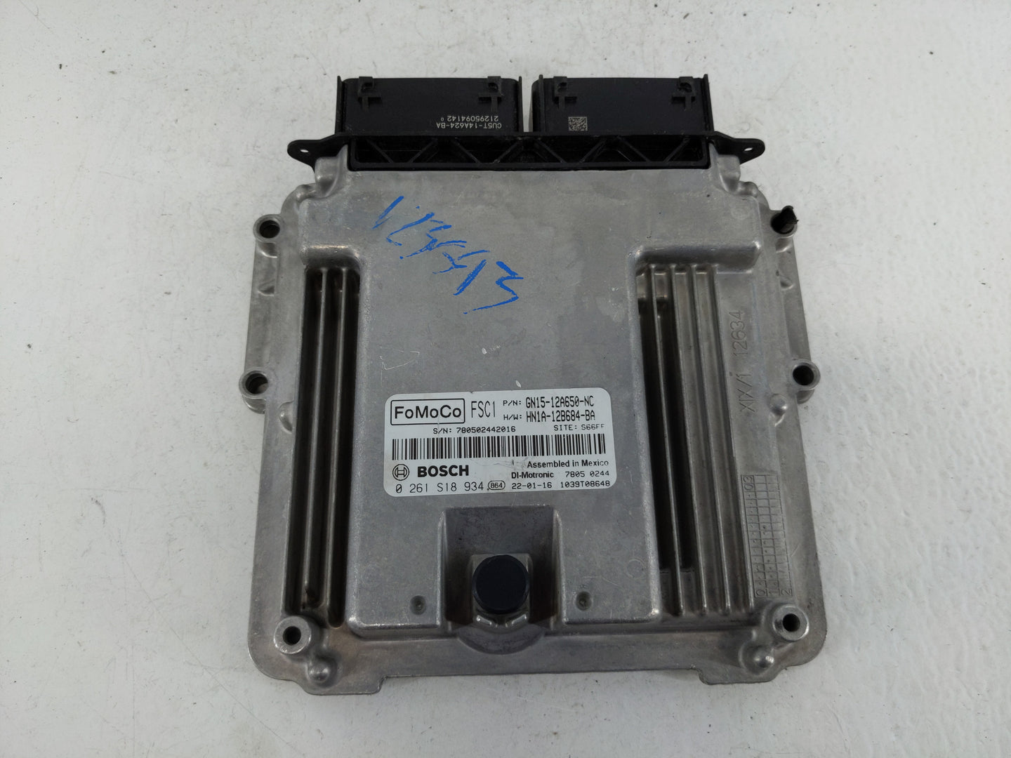 2018-2022 Ford Ecosport PCM Engine Control Computer ECU ECM PCU OEM P/N:HN1A-12B684-BA GN15-12A650-NC Fits OEM Used Auto Par