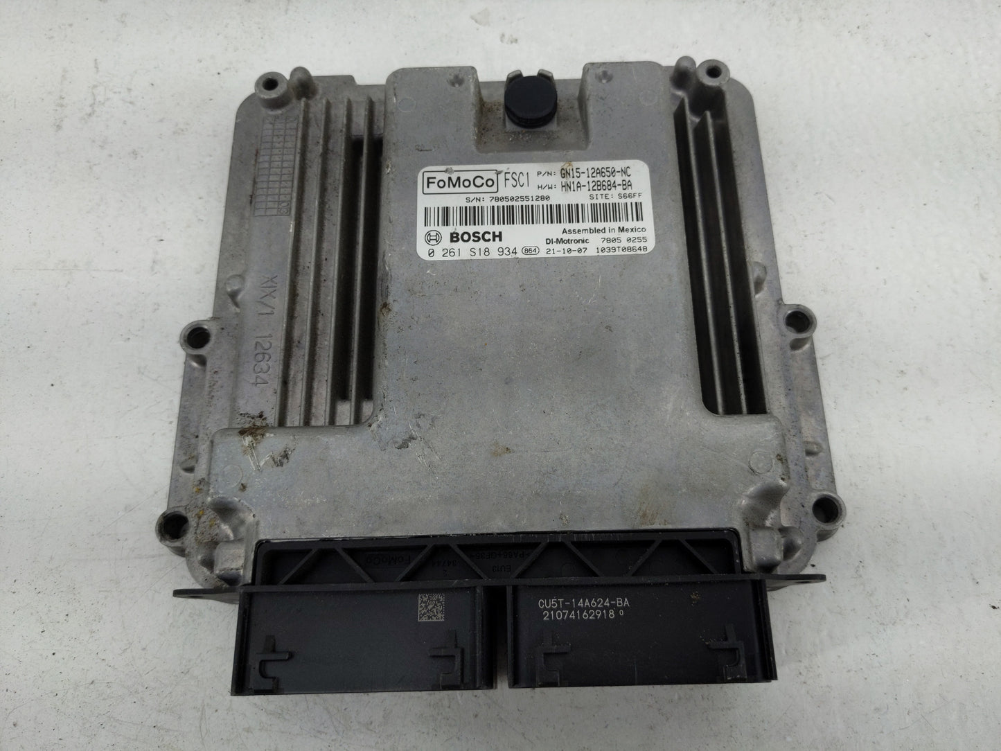 2018-2022 Ford Ecosport PCM Engine Control Computer ECU ECM PCU OEM P/N:HN1A-12B684-BA GN15-12A650-NC Fits OEM Used Auto Par