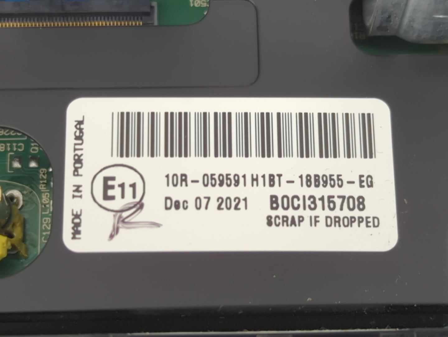 2021-2022 Ford Ecosport Radio AM FM Cd Player Receiver Replacement P/N:10R-059591H1BT-18B955-EG Fits Fits 2020 2021 2022 OEM