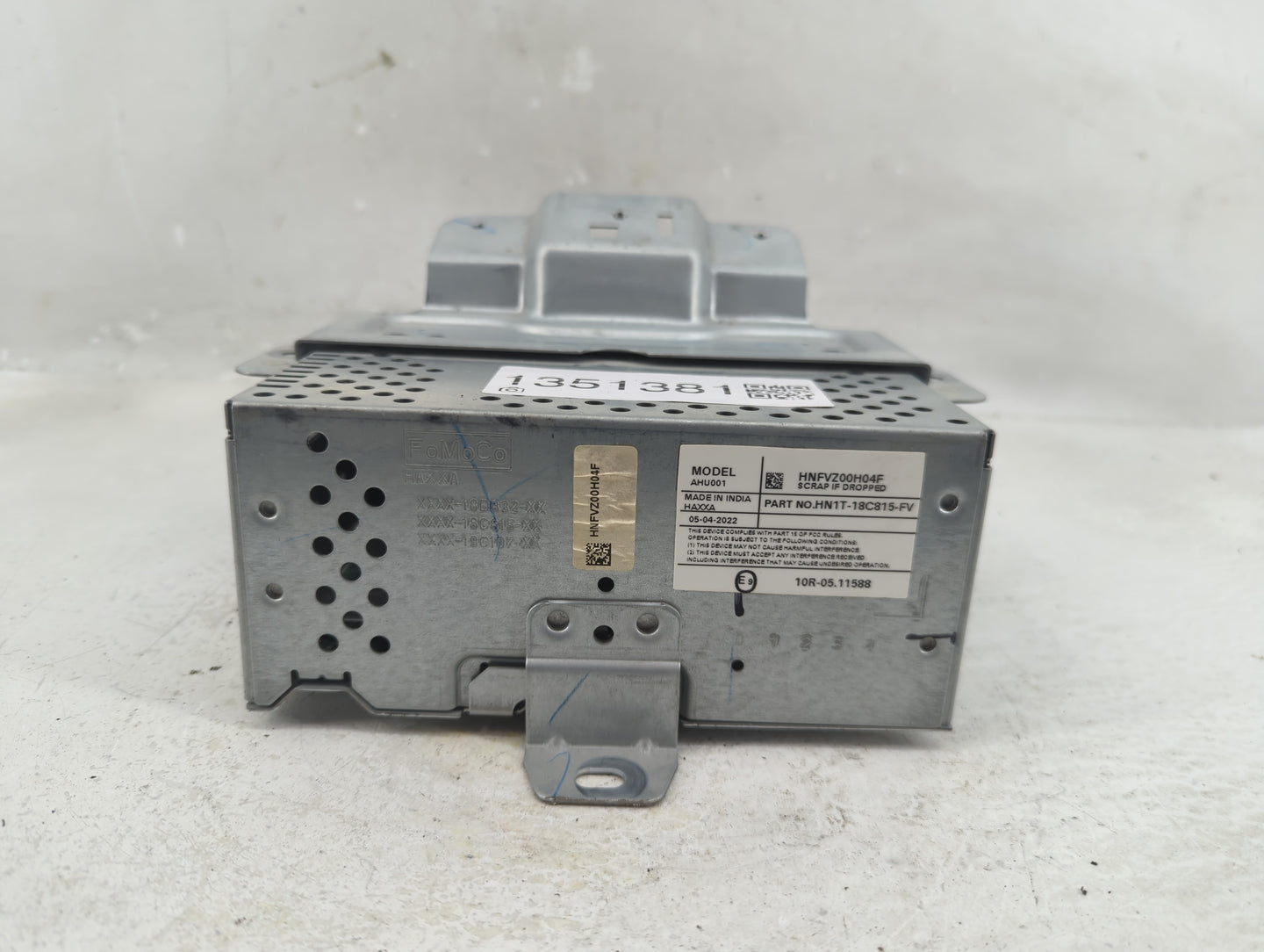 2018-2022 Ford Ecosport Radio AM FM Cd Player Receiver Replacement P/N:HN1T-18C815-FV Fits Fits 2018 2019 2020 2021 2022 OEM