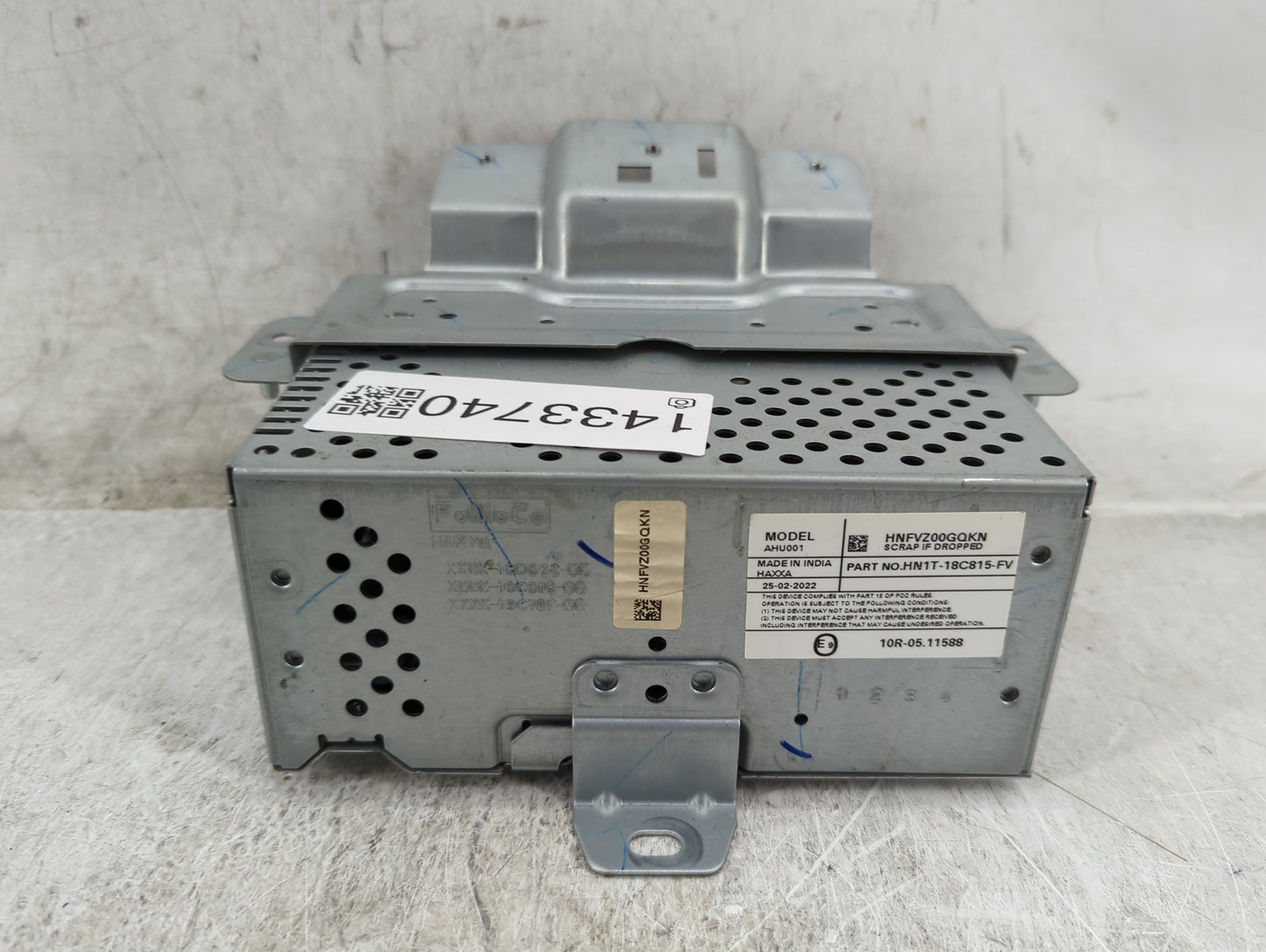 2018-2022 Ford Ecosport Radio AM FM Cd Player Receiver Replacement P/N:HN1T-18C815-FV HNFVZ00GQKN Fits OEM Used Auto Parts -