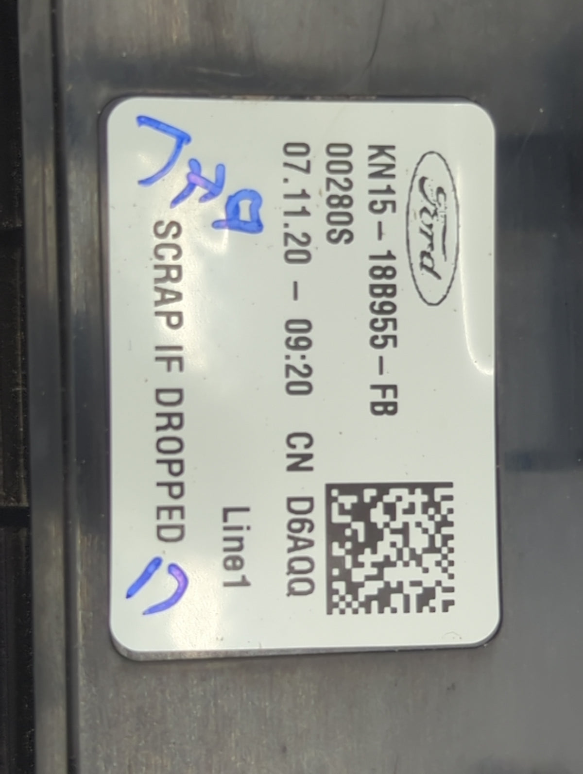 2019-2022 Ford Ecosport Information Radio Display Screen 1444975 - Oemusedautoparts1.com