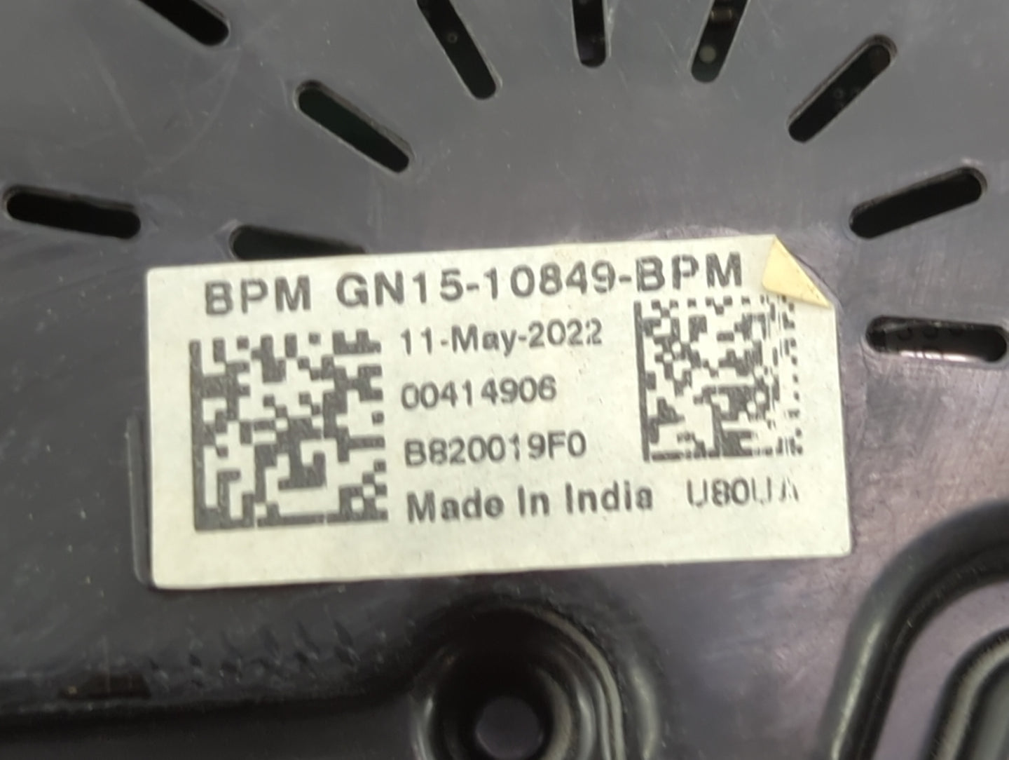 2020-2022 Ford Ecosport Instrument Cluster Speedometer Gauges P/N:GN15-10849-BPM Miles: Fits Fits 2020 2021 2022 OEM Used Au