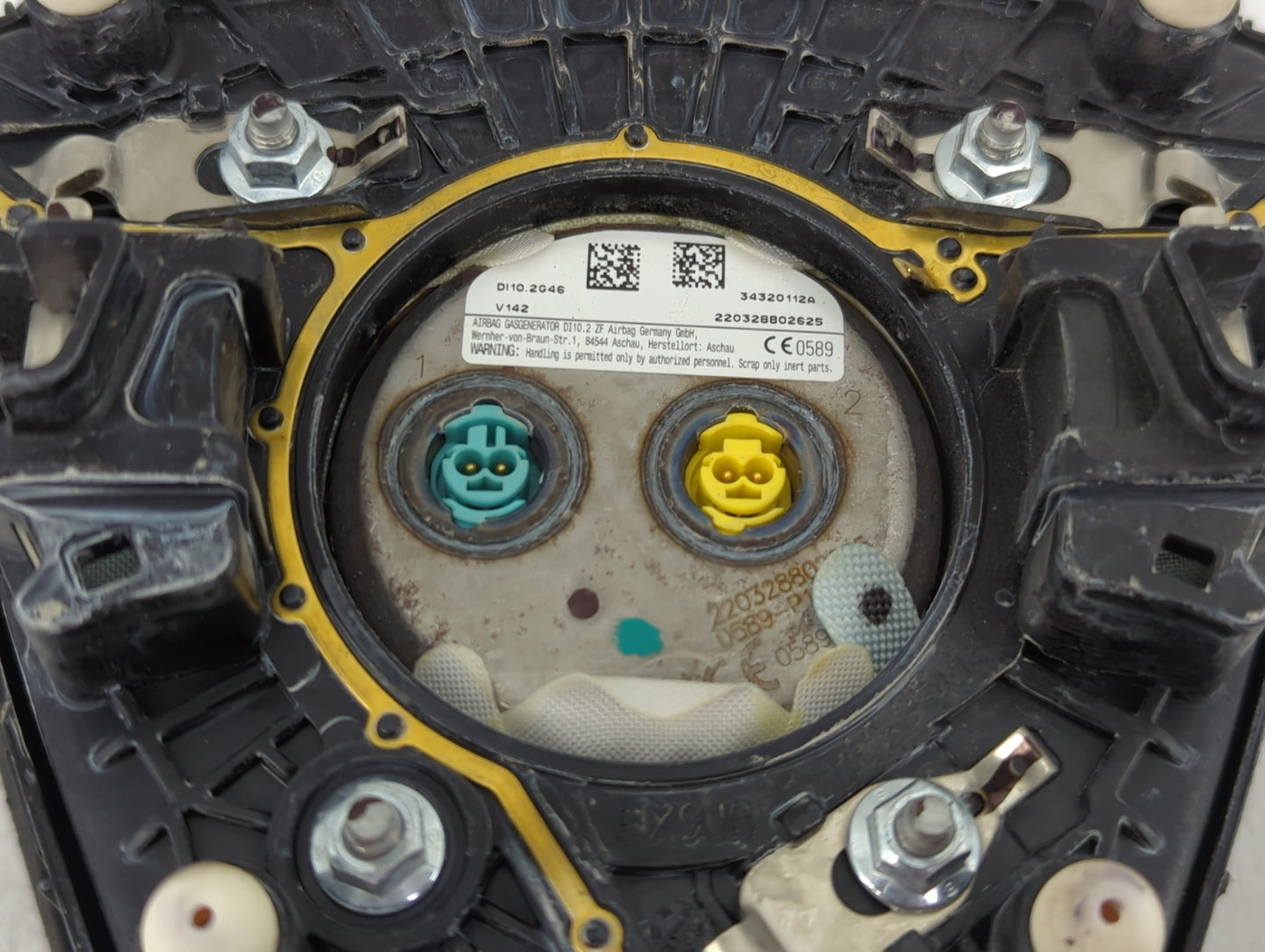 2018-2022 Ford Ecosport Air Bag Driver Left Steering Wheel Mounted 1466112 - Oemusedautoparts1.com