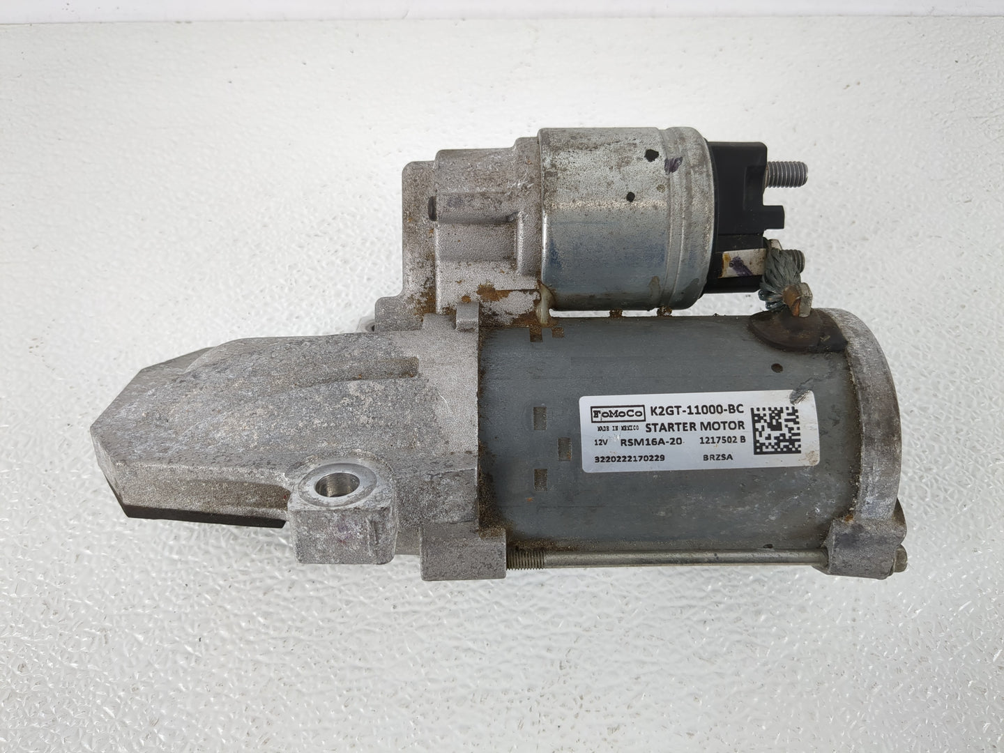 2019-2020 Ford Edge Car Starter Motor Solenoid OEM P/N:K2GT-11000-BC Fits Fits 2019 2020 2021 2022 OEM Used Auto Parts - Oem