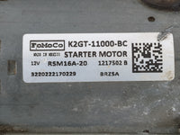 2019-2020 Ford Edge Car Starter Motor Solenoid OEM P/N:K2GT-11000-BC Fits Fits 2019 2020 2021 2022 OEM Used Auto Parts - Oem