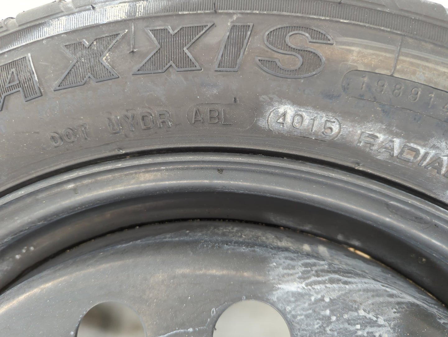 2015-2022 Ford Edge Spare Donut Tire Wheel Rim Oem - Oemusedautoparts1.com