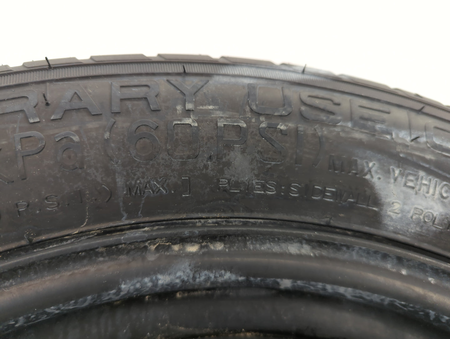 2015-2022 Ford Edge Spare Donut Tire Wheel Rim Oem - Oemusedautoparts1.com