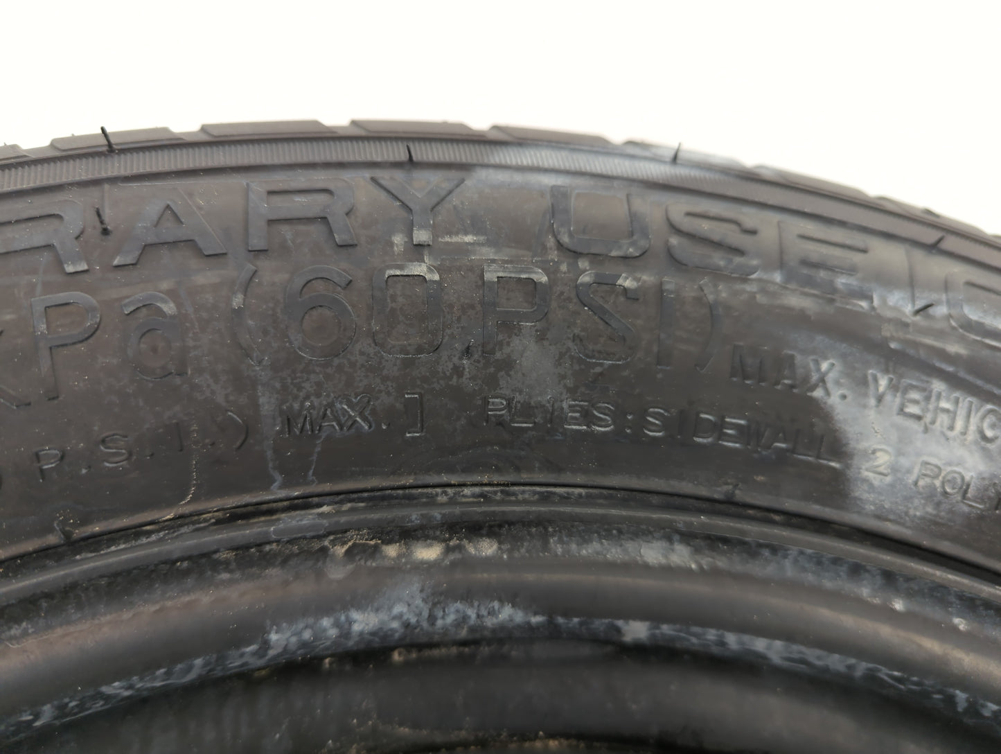 2015-2022 Ford Edge Spare Donut Tire Wheel Rim Oem - Oemusedautoparts1.com