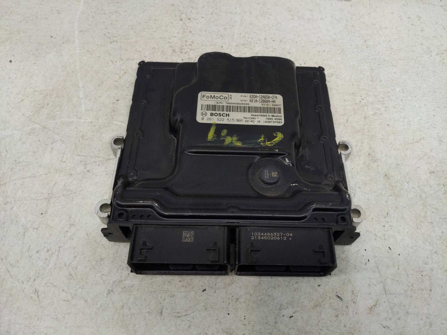 2022 Ford Edge PCM Engine Control Computer ECU ECM PCU OEM P/N:K2GA-12A650-CFA 0 261 S22 515 Fits Fits 2020 2021 OEM Used Au