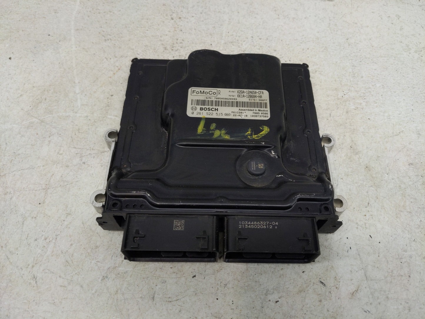 2022 Ford Edge PCM Engine Control Computer ECU ECM PCU OEM P/N:K2GA-12A650-CFA 0 261 S22 515 Fits Fits 2020 2021 OEM Used Au