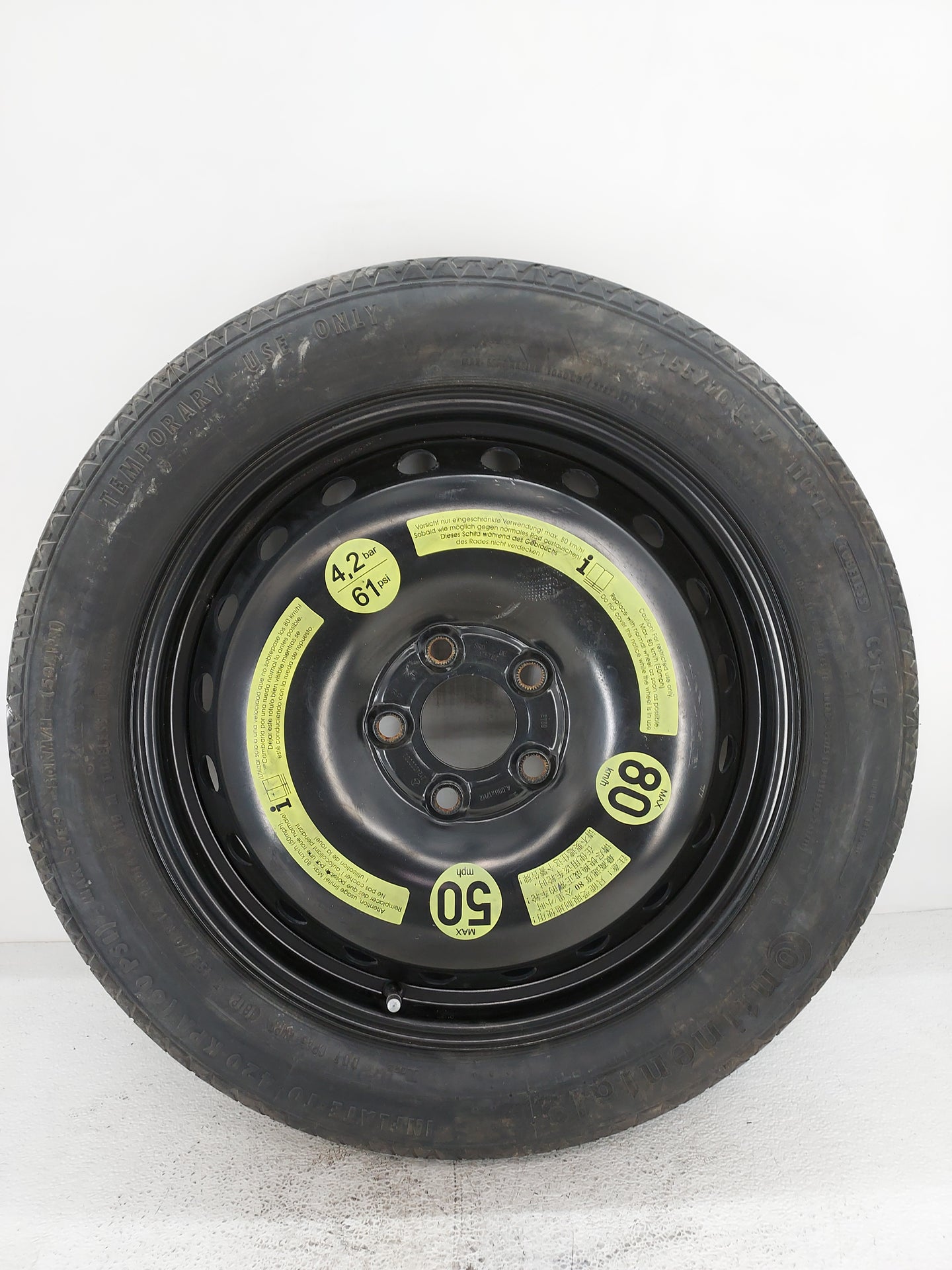 2015-2022 Ford Edge Spare Donut Tire Wheel Rim Oem 1420779 - Oemusedautoparts1.com