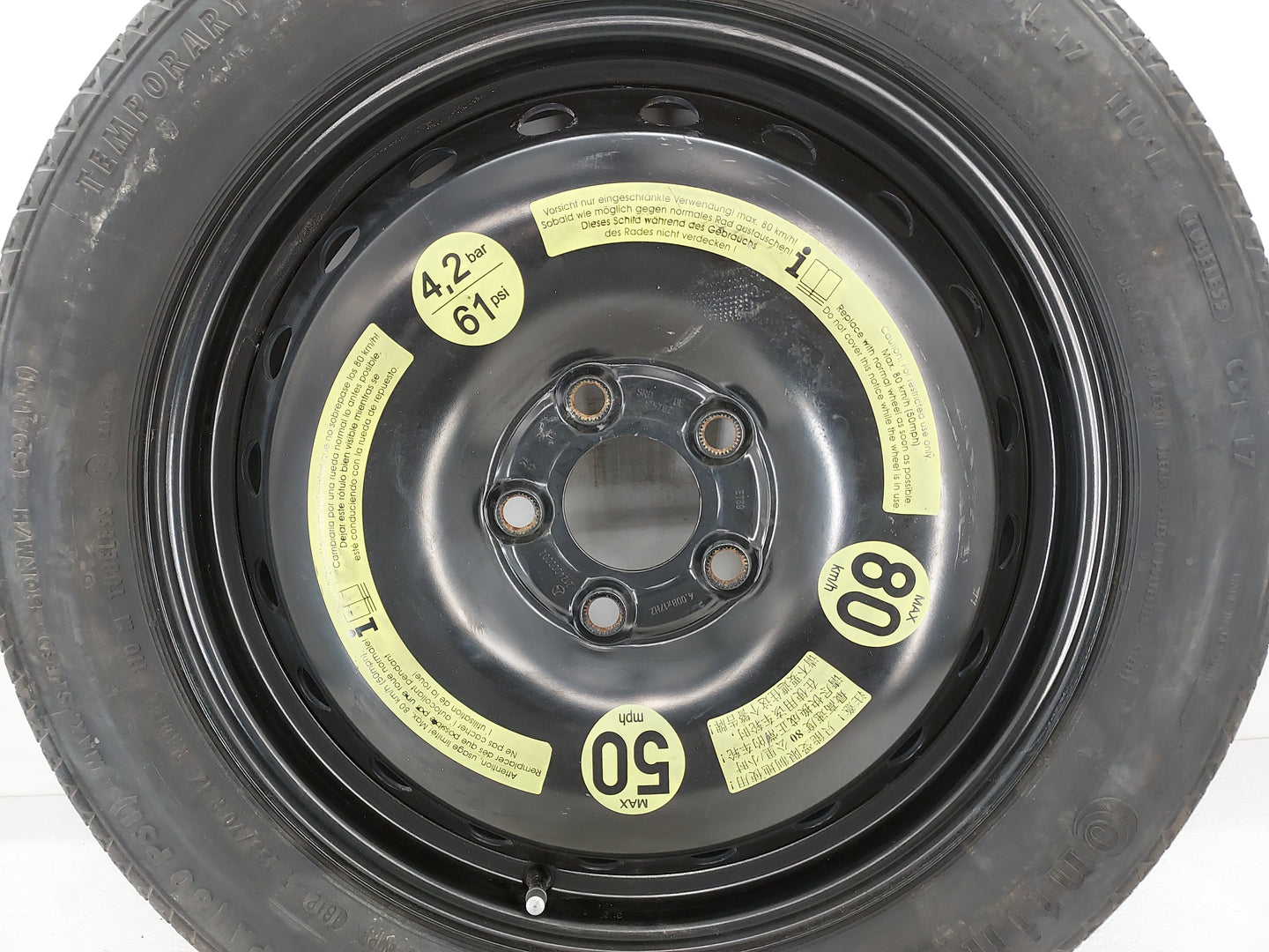 2015-2022 Ford Edge Spare Donut Tire Wheel Rim Oem 1420779 - Oemusedautoparts1.com