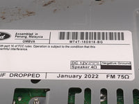 2022 Ford Edge Radio AM FM Cd Player Receiver Replacement P/N:MT4T-18D818-BG MT4T-18D818-BA Fits OEM Used Auto Parts - Oemus