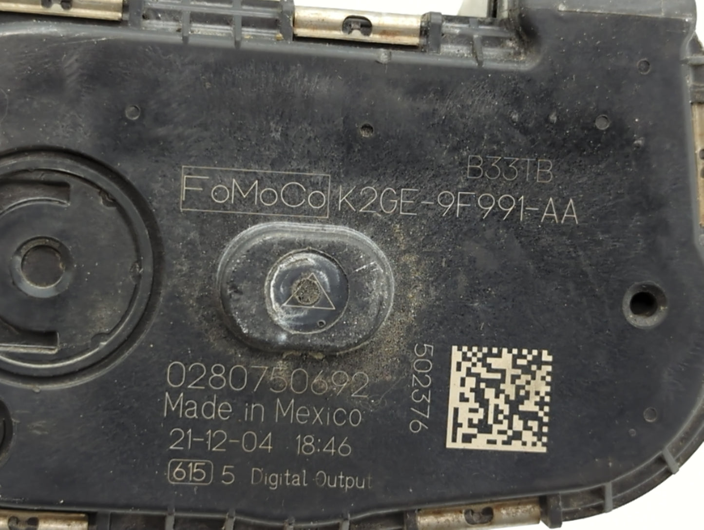 2019-2020 Ford Edge Throttle Body P/N:0280750692 Fits Fits 2019 2020 2021 2022 OEM Used Auto Parts - Oemusedautoparts1.com