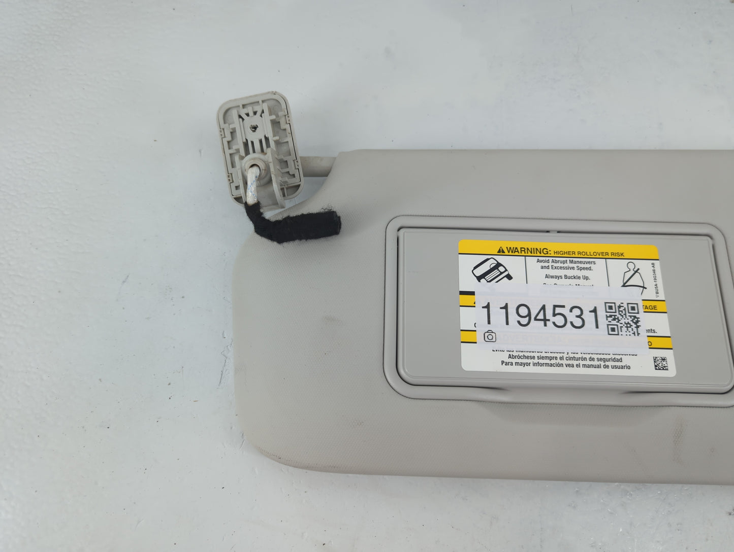 2021-2022 Ford Escape Sun Visor Shade Replacement Driver Left Mirror Fits Fits 2021 2022 OEM Used Auto Parts - Oemusedautopa