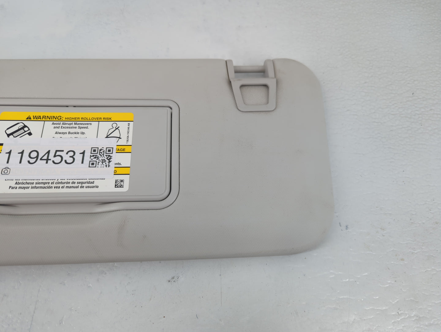 2021-2022 Ford Escape Sun Visor Shade Replacement Driver Left Mirror Fits Fits 2021 2022 OEM Used Auto Parts - Oemusedautopa