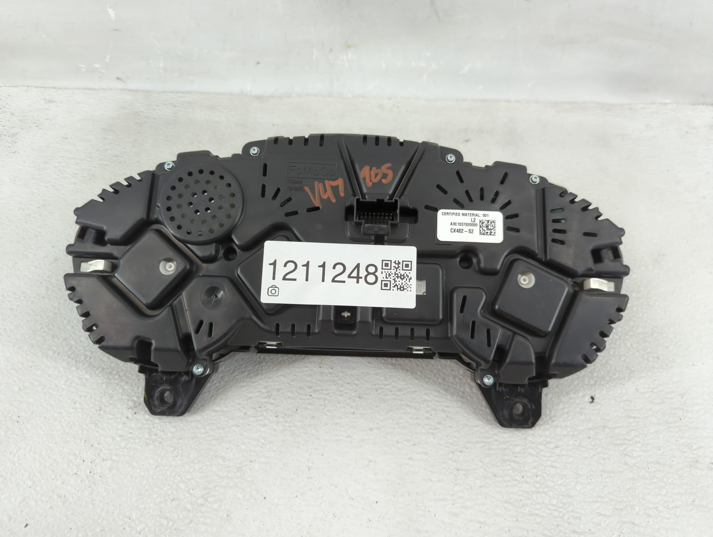 2021-2022 Ford Escape Instrument Cluster Speedometer Gauges P/N:MJ6T-10849-BAD Fits Fits 2021 2022 OEM Used Auto Parts - Oem