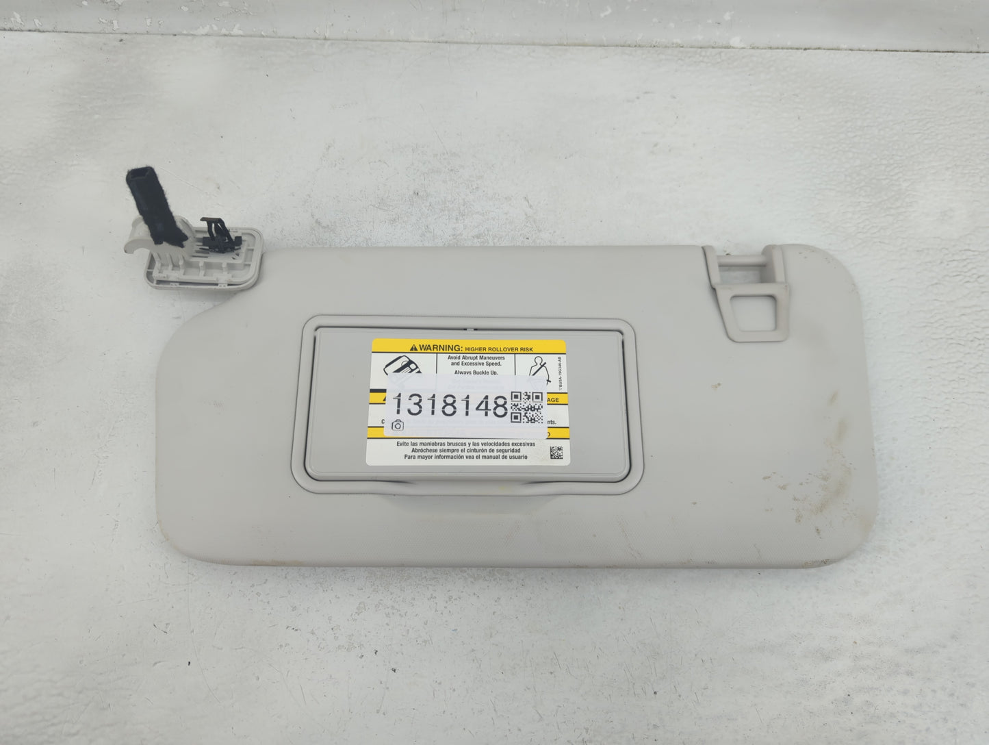 2021-2022 Ford Escape Sun Visor Shade Replacement Driver Left Mirror Fits Fits 2021 2022 OEM Used Auto Parts - Oemusedautopa