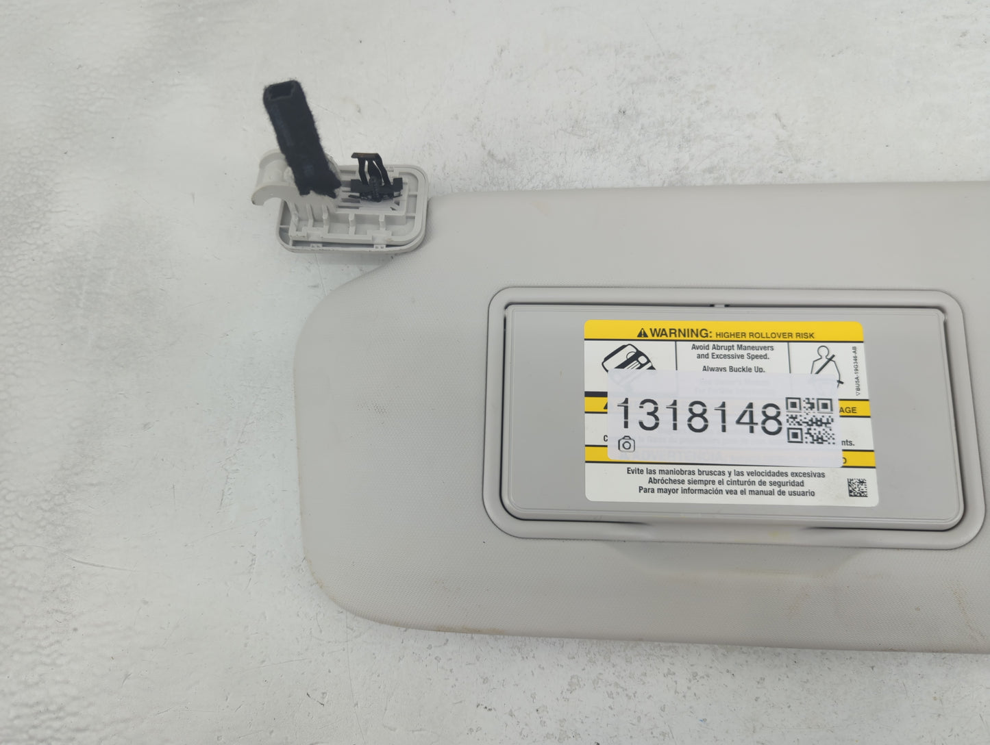 2021-2022 Ford Escape Sun Visor Shade Replacement Driver Left Mirror Fits Fits 2021 2022 OEM Used Auto Parts - Oemusedautopa