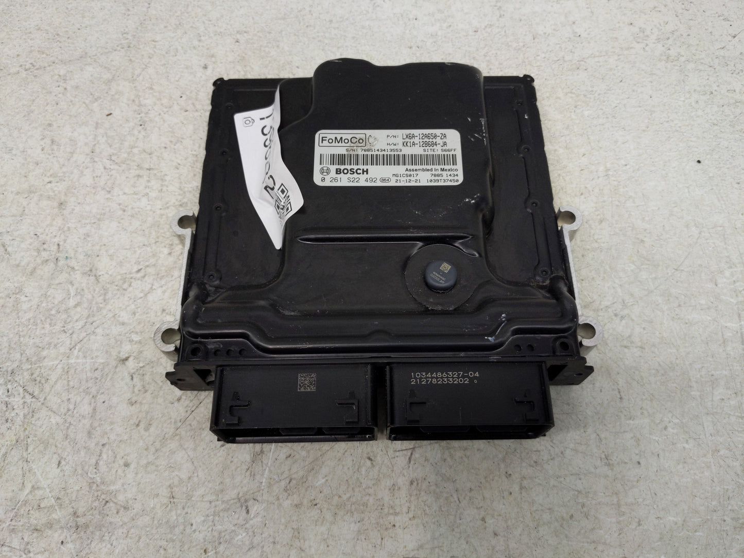 2020-2022 Ford Escape PCM Engine Control Computer ECU ECM PCU OEM P/N:KK1A-12B684-JA Fits Fits 2020 2021 2022 OEM Used Auto 