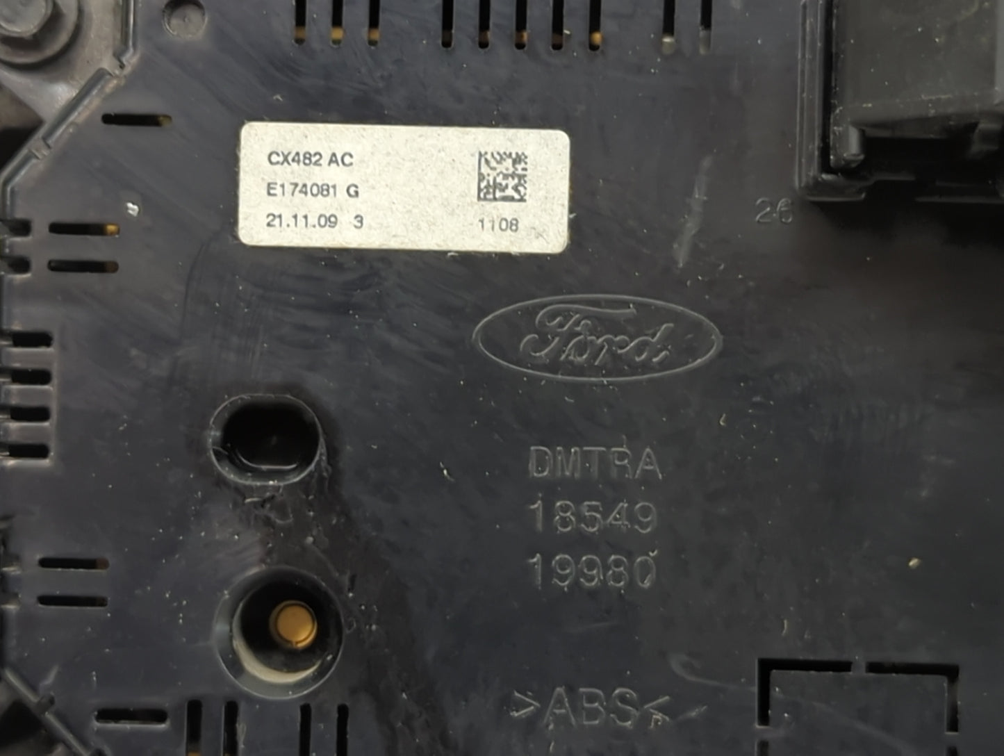 2022 Ford Escape Climate Control Module Temperature AC/Heater Replacement P/N:CX482AC E174081G Fits OEM Used Auto Parts - Oe