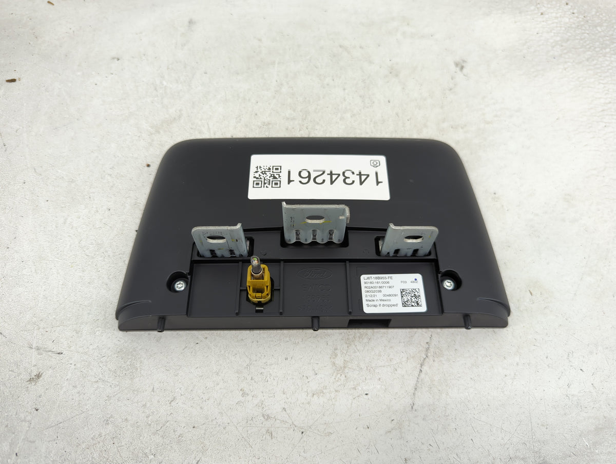 2021-2022 Ford Escape Information Radio Display Screen Black - Oemusedautoparts1.com