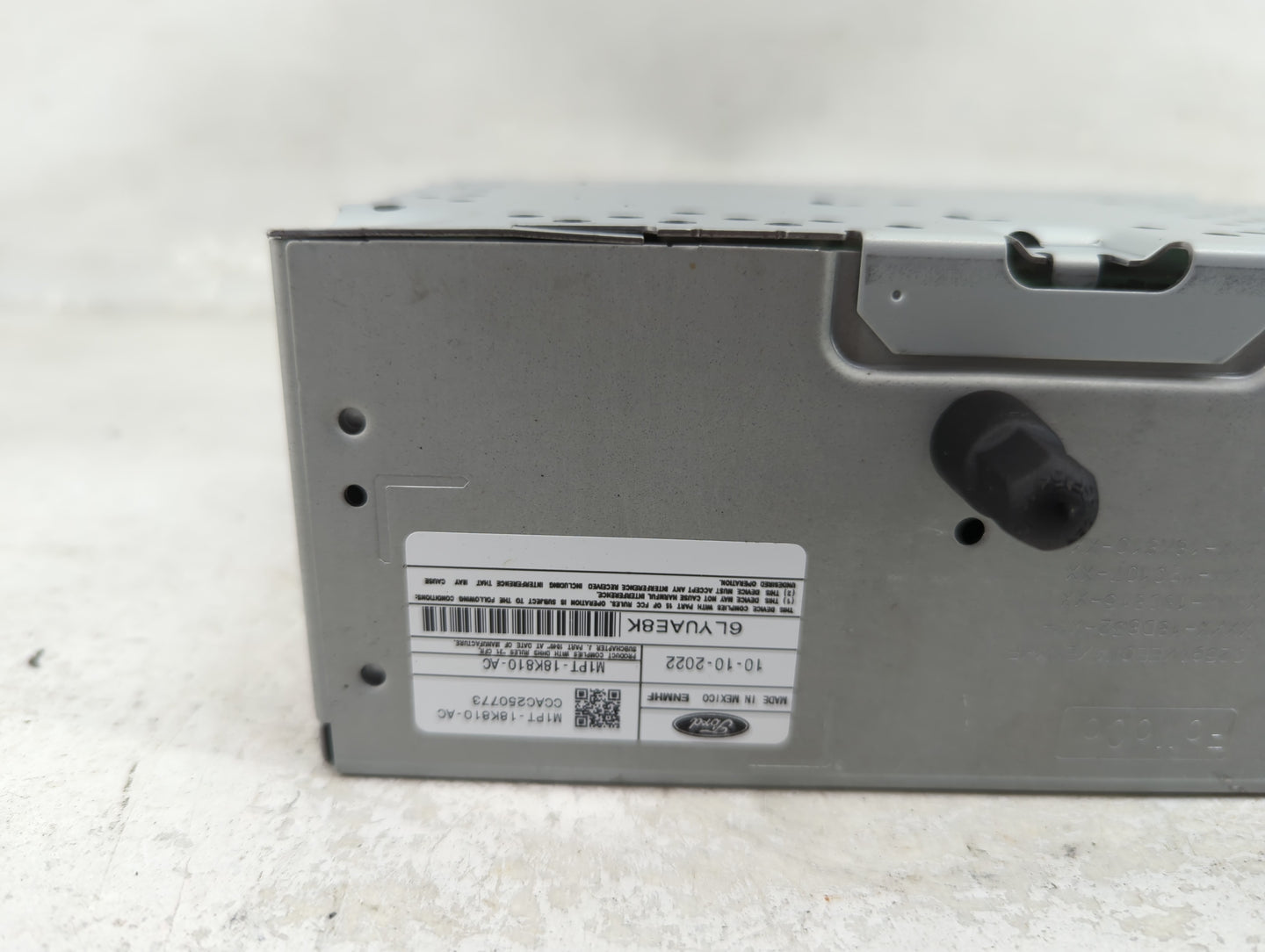 2021-2022 Ford Escape Radio AM FM Cd Player Receiver Replacement P/N:M1PT-18K810-AC CCAC250773, 6LYUAE8K Fits Fits 2021 2022