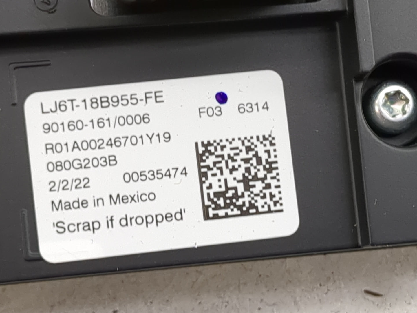 2021-2022 Ford Escape Information Display Screen 1483504 - Oemusedautoparts1.com