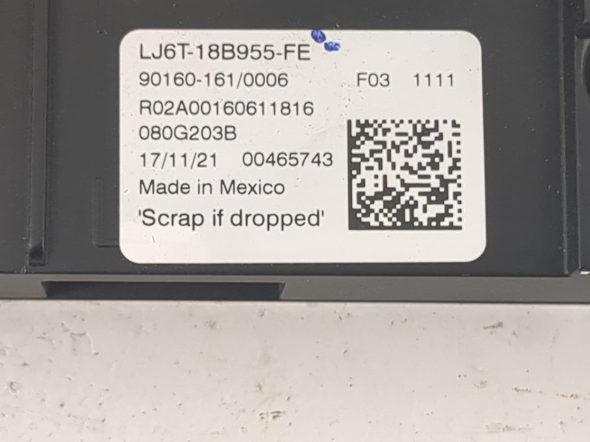 2021-2022 Ford Escape Information Radio Display Screen Black 1517840 - Oemusedautoparts1.com