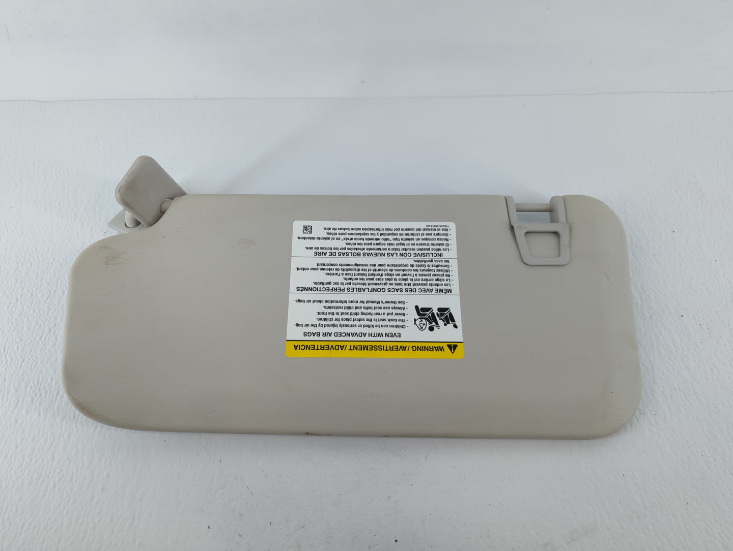 2021-2022 Ford Escape Sun Visor Shade Replacement Passenger Right Mirror Fits Fits 2021 2022 OEM Used Auto Parts - Oemusedau