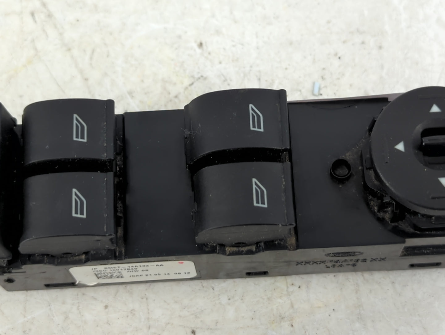 2018-2022 Ford Expedition Master Power Window Switch Replacement Driver Side Left P/N:BM5T-14A132-AA Fits OEM Used Auto Part