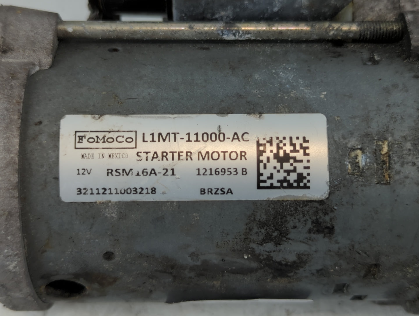 2020-2022 Ford Explorer Car Starter Motor Solenoid OEM P/N:L13T-11000-AC Fits Fits 2020 2021 2022 OEM Used Auto Parts - Oemu