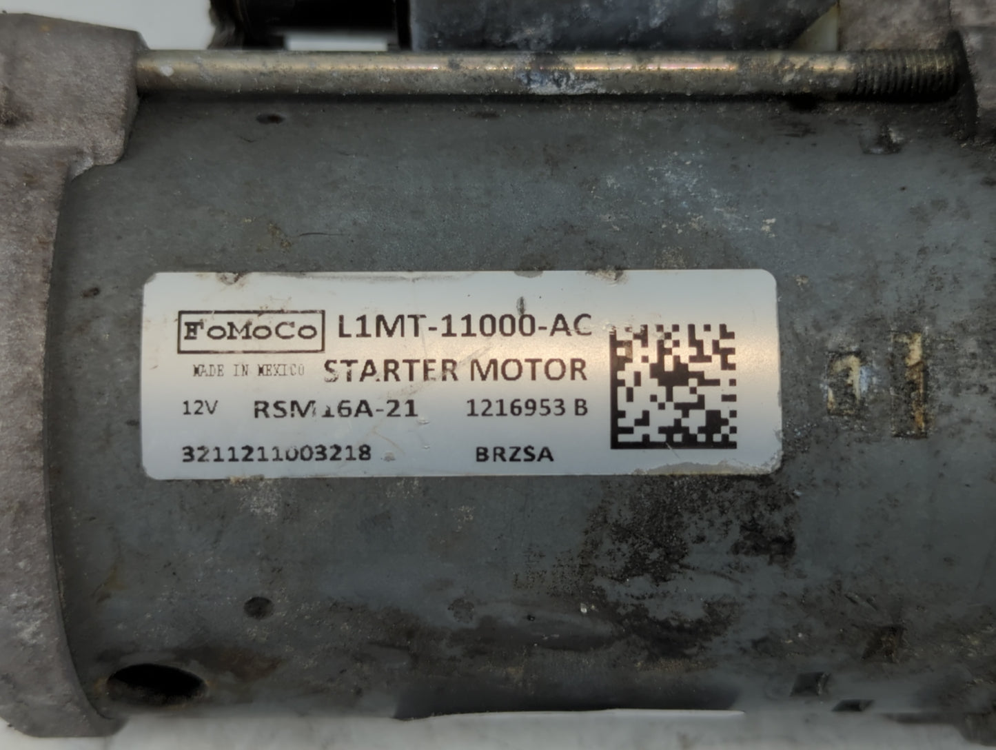 2020-2022 Ford Explorer Car Starter Motor Solenoid OEM P/N:L13T-11000-AC Fits Fits 2020 2021 2022 OEM Used Auto Parts - Oemu
