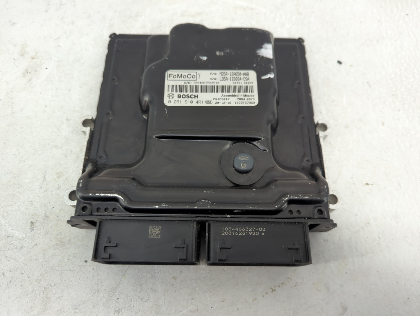 2021-2022 Ford Explorer PCM Engine Control Computer ECU ECM PCU OEM P/N:MB5A-12A650-ANB 0 261 S10 4R1 Fits Fits 2021 2022 OE